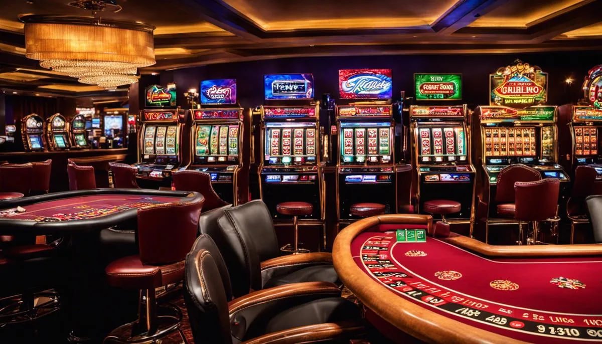 Layar utama permainan dan sportsbook cu888 dengan tampilan gelap dan neon